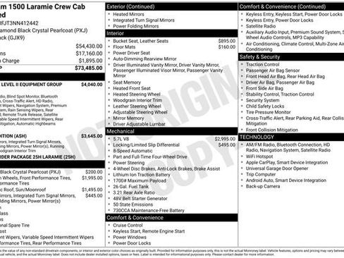 Used 2022 RAM 1500 Laramie AWD/4WD image 7