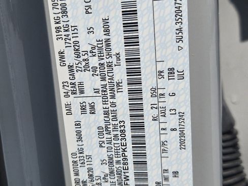 Used 2023 Ford F150 Lariat w/ Equipment Group 502A High image 29