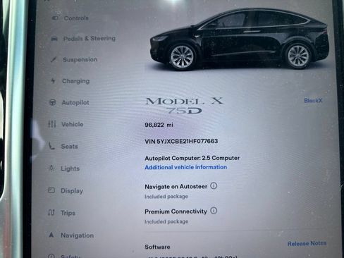 Used 2017 Tesla Model X AWD/4WD image 6