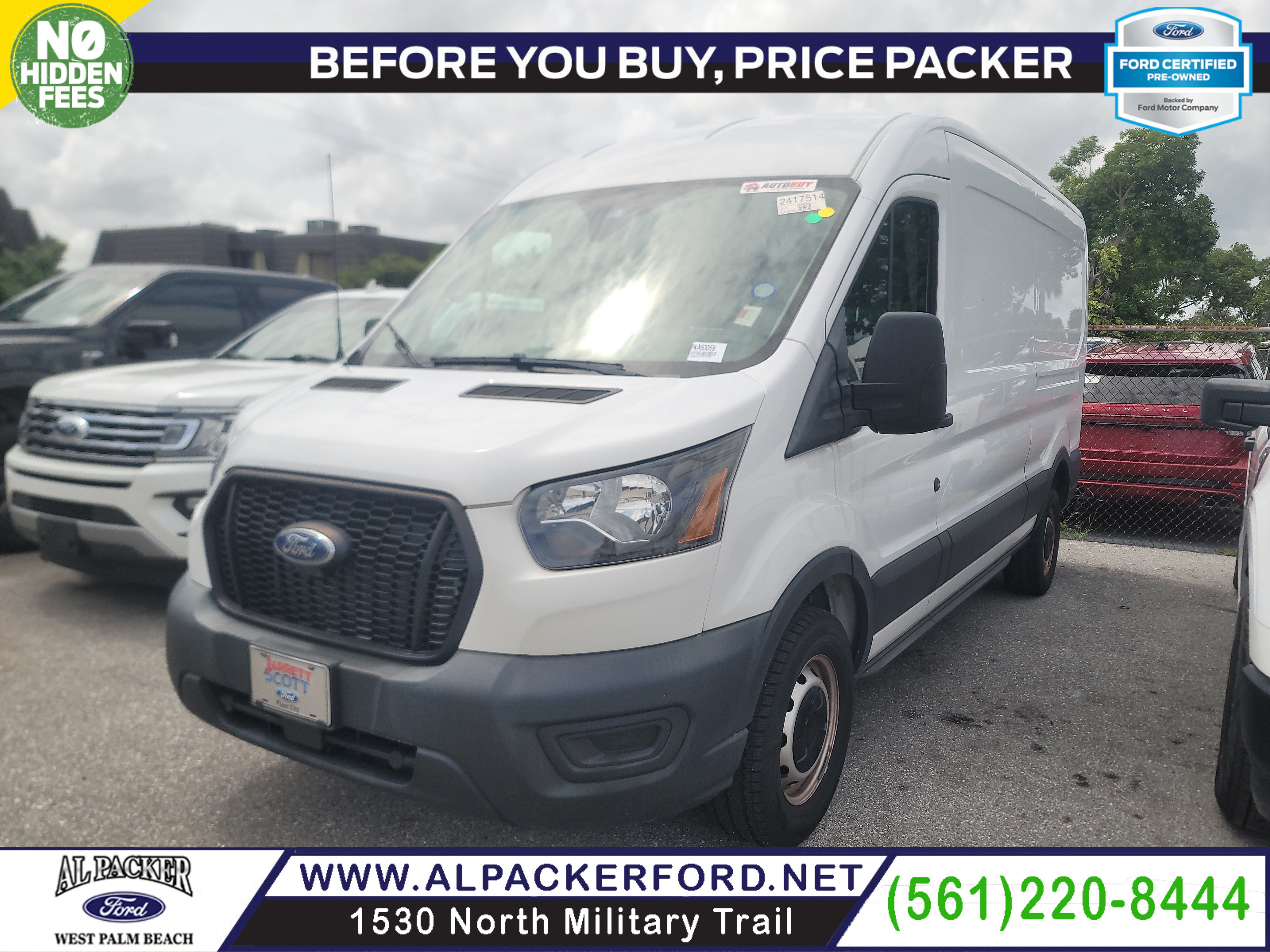 Used 2023 Ford Transit 250 Medium Roof RWD image 1