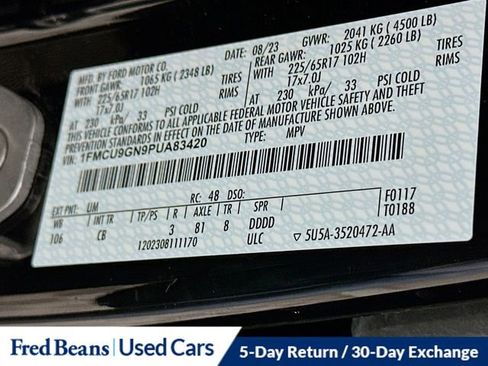 Certified 2023 Ford Escape Active image 36