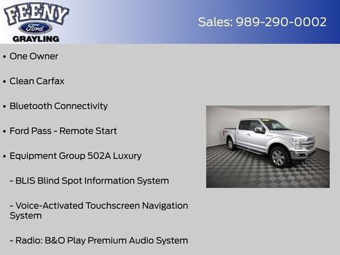 Used 2018 Ford F150 Lariat w/ Equipment Group 502A Luxury image 4