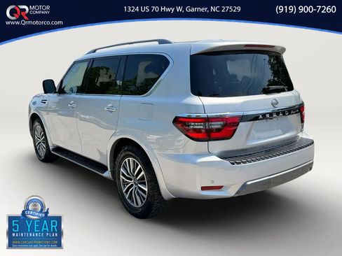 Used 2021 Nissan Armada SL w/ Captain's Chairs Package AWD/4WD image 5