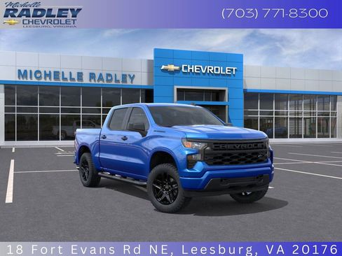 New 2026 Chevrolet Silverado 1500 Custom w/ Turbomax Blackout Package image 1