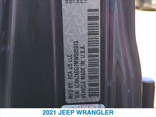 Used 2021 Jeep Wrangler Unlimited Sport AWD/4WD image 26