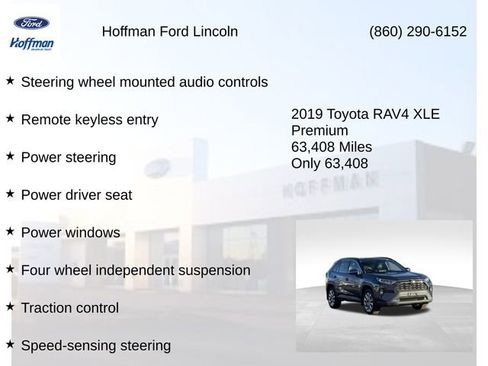 Used 2019 Toyota RAV4 XLE Premium w/ All Weather Liner Package AWD/4WD image 15