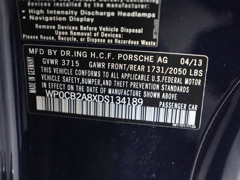 Used 2013 Porsche Boxster S image 45