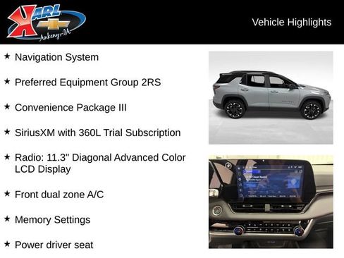 Certified 2026 Chevrolet Equinox RS w/ Convenience Package III AWD/4WD image 2