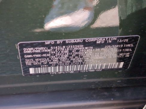 New 2026 Subaru Outback Touring XT image 22