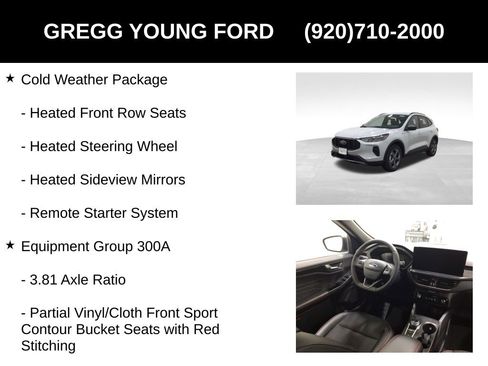 New 2026 Ford Escape ST-Line w/ Tech Pack #1 AWD/4WD image 7
