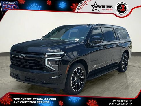 New 2026 Chevrolet Suburban RST w/ Advanced Technology Package AWD/4WD image 1