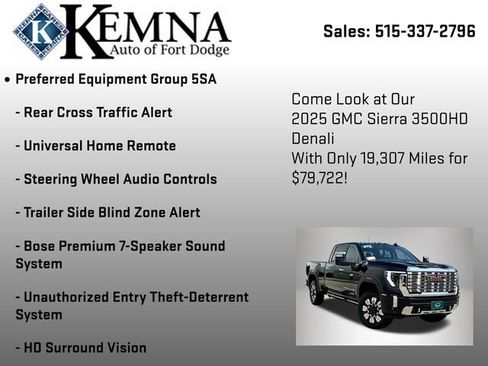 Used 2025 GMC Sierra 3500 Denali w/ Denali Reserve Package image 31