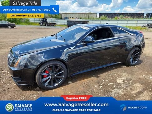 Used 2012 Cadillac CTS AWD Coupe image 1