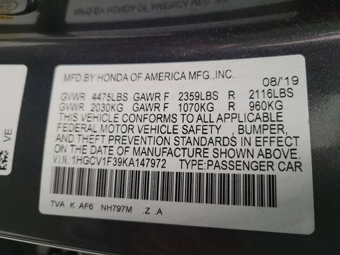 Used 2019 Honda Accord Sport image 33