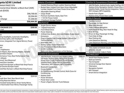 Used 2023 Toyota bZ4X FWD w/ Weather Package image 2