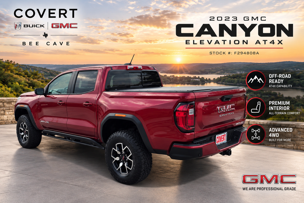 Used 2023 GMC Canyon AT4X AWD/4WD image 3