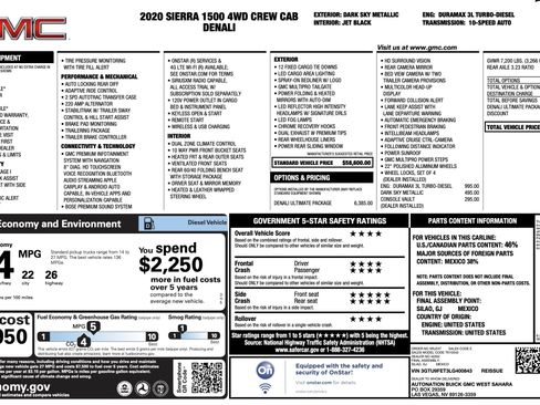 Used 2020 GMC Sierra 1500 Denali w/ Denali Ultimate Package image 3