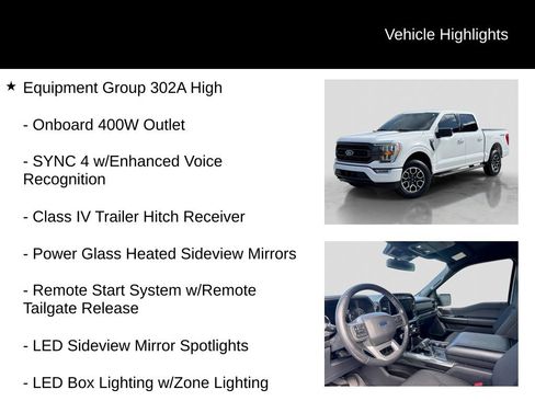 Used 2021 Ford F150 XLT w/ Equipment Group 302A High AWD/4WD image 6
