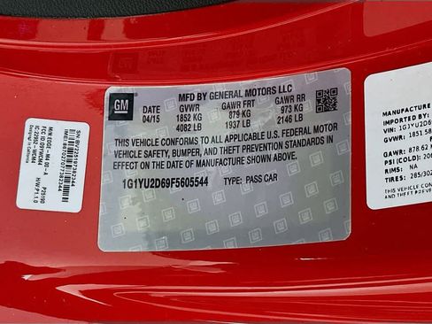 Used 2015 Chevrolet Corvette Z06 RWD image 21