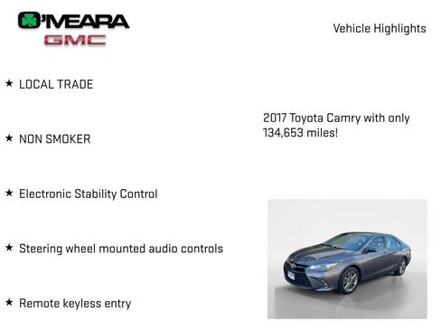 Used 2017 Toyota Camry SE image 7