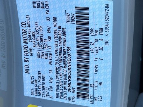 Used 2022 Ford Bronco Sport Outer Banks w/ Tech Package image 29