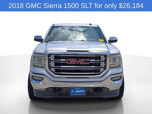 Used 2018 GMC Sierra 1500 SLT w/ SLT Premium Package AWD/4WD image 2
