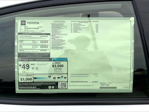 New 2026 Toyota Prius XLE image 21