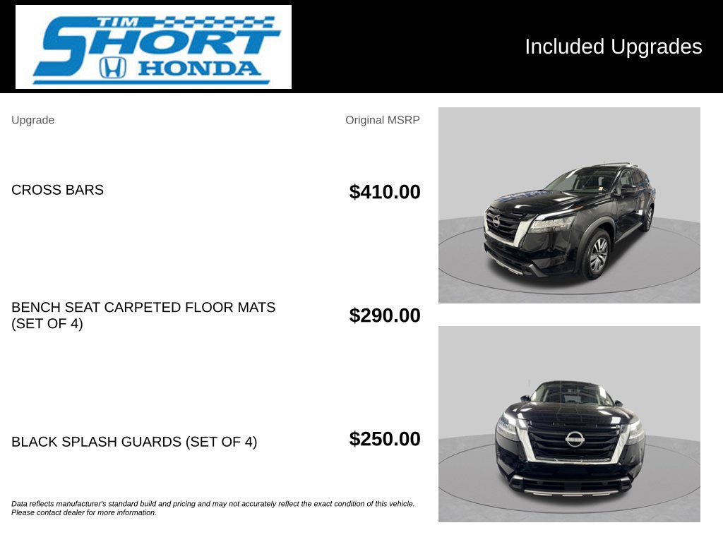 Used 2024 Nissan Pathfinder SL AWD/4WD image 6