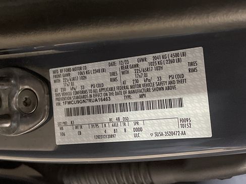 Used 2024 Ford Escape Active w/ Tech Pack #2 image 27