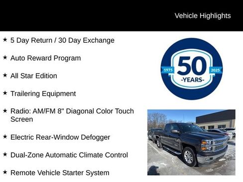 Used 2015 Chevrolet Silverado 1500 LT w/ All Star Edition image 5
