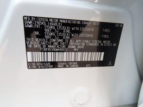 Used 2016 Toyota RAV4 Limited image 54