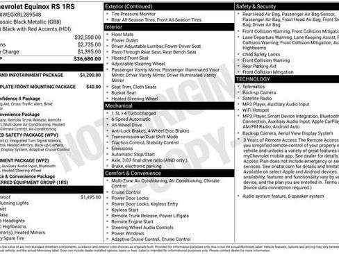 Used 2024 Chevrolet Equinox RS AWD/4WD image 32