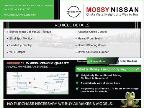 Used 2024 Nissan Ariya FWD image 3