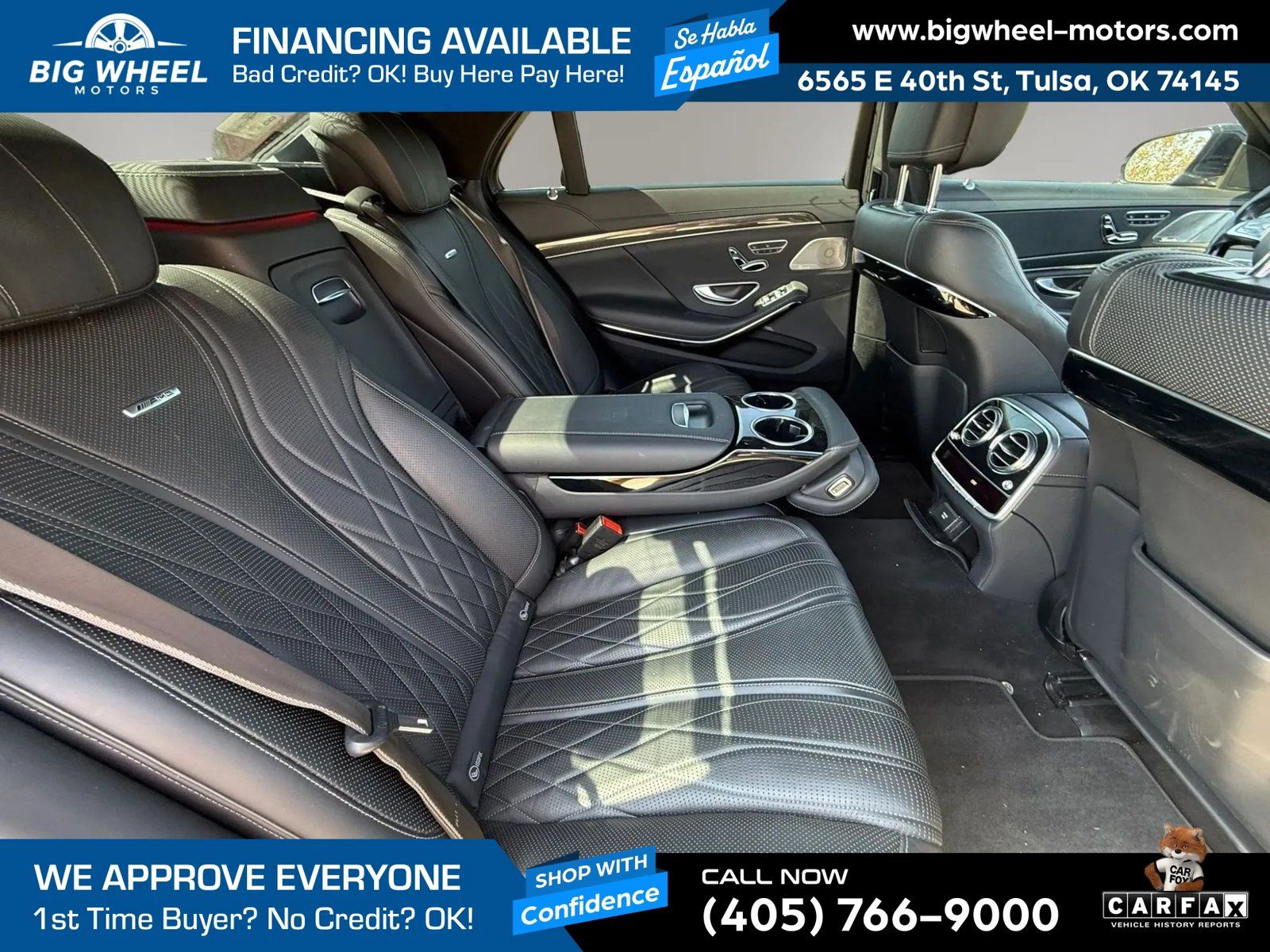 Used 2016 Mercedes-Benz S 63 AMG 4MATIC Sedan w/ Rear Seat Package image 11