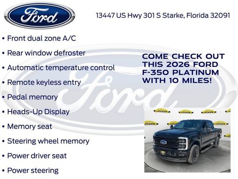 New 2026 Ford F350 Platinum image 25