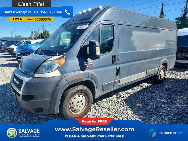 Used 2020 RAM ProMaster 3500 FWD image 1