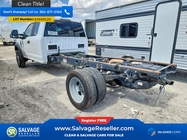 Used 2017 Ford F550 4x4 SuperCab Super Duty image 3