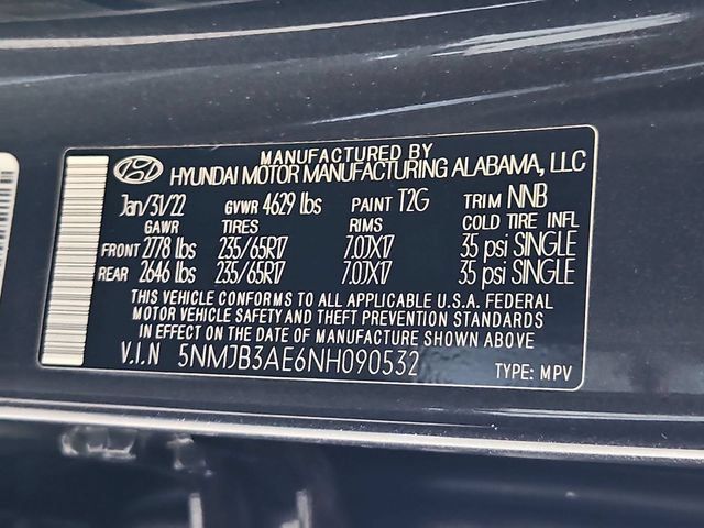 Used 2022 Hyundai Tucson SEL w/ Cargo Package FWD image 31