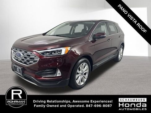 Used 2022 Ford Edge Titanium w/ Equipment Group 301A AWD/4WD image 1