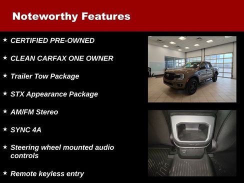 Used 2025 Ford Ranger XL w/ Trailer Tow Package image 7