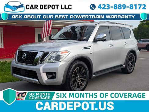 Used 2017 Nissan Armada Platinum w/ Captain Seat Package RWD image 1