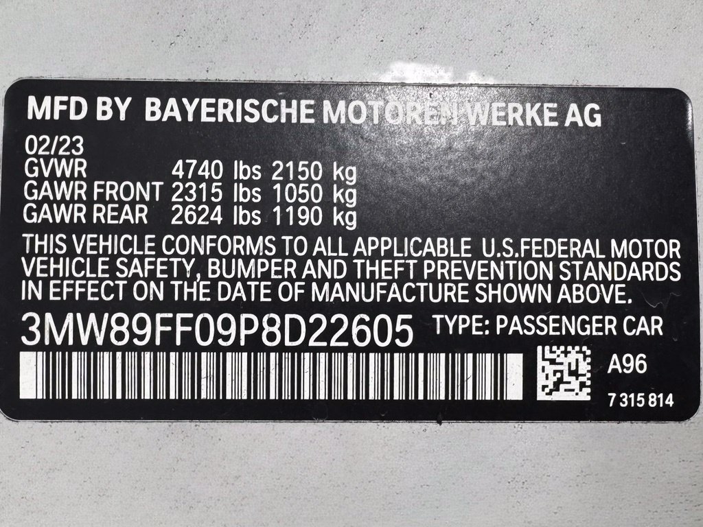 Certified 2023 BMW 330i xDrive Sedan w/ Premium Package AWD/4WD image 11