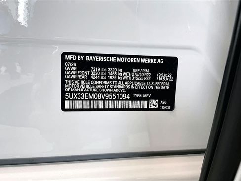 New 2027 BMW X7 M60i AWD/4WD image 19