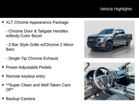 Used 2020 Ford F150 XLT w/ Equipment Group 302A Luxury AWD/4WD image 16