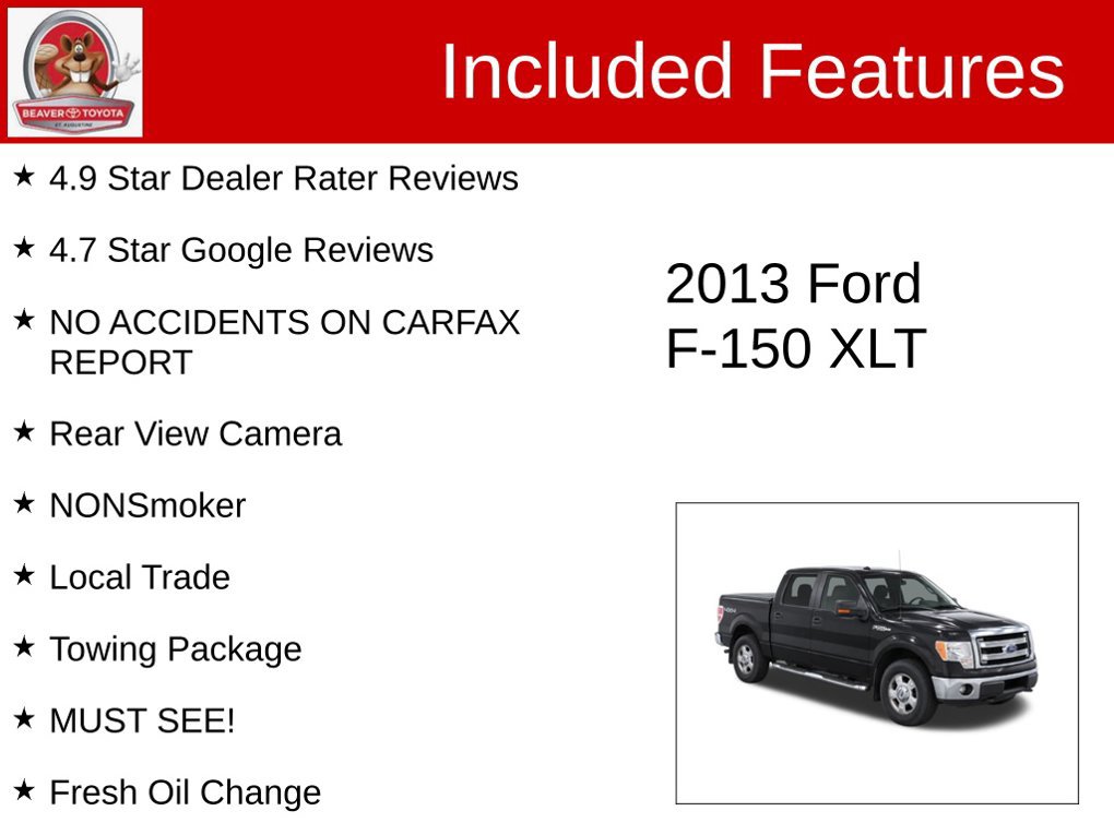 Used 2013 Ford F150 XLT w/ Mid Equipment Group AWD/4WD image 4