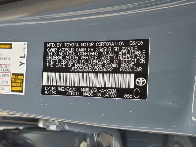 New 2027 Toyota Prius XLE AWD/4WD image 32