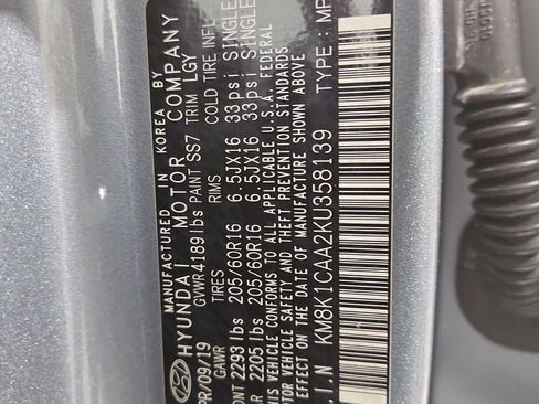 Used 2019 Hyundai Kona SE AWD/4WD image 29