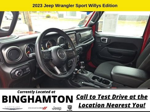 Used 2023 Jeep Wrangler Unlimited Sport AWD/4WD image 12