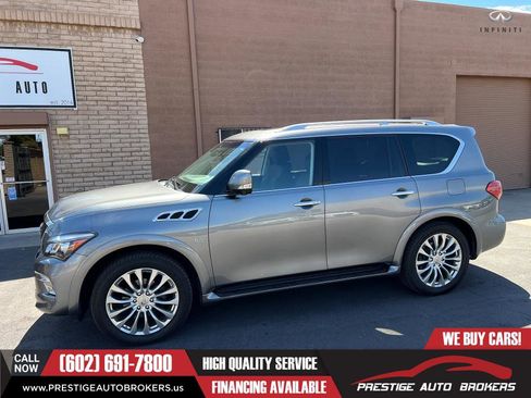 Used 2017 INFINITI QX80 Limited w/ Driver Assistance Package image 2