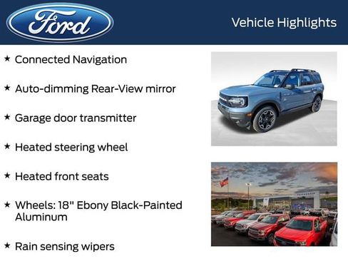 New 2025 Ford Bronco Sport Outer Banks w/ Outer Banks Tech Package+ AWD/4WD image 12